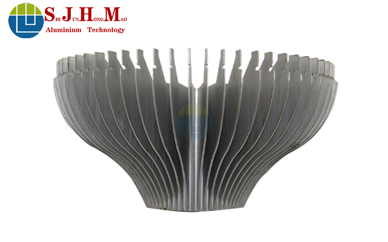 太陽花散熱器鋁型材